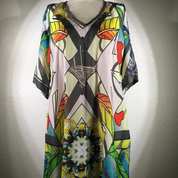 Johnny Was Tops - Johnny Was Hallucination Pocket Tunic Sz S NWT
